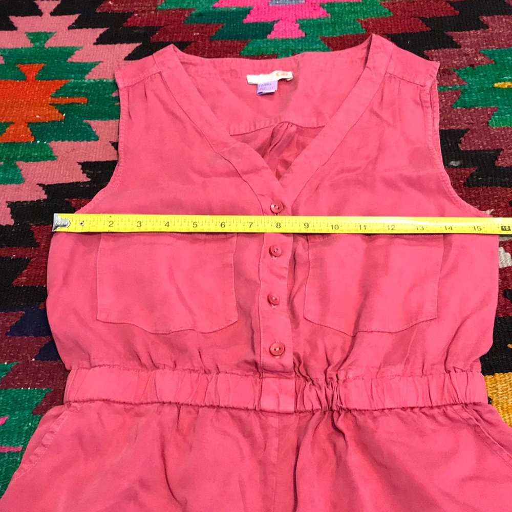 GB Gianni Bini Red / Coral Romper, S, GUC - Picture 7 of 9